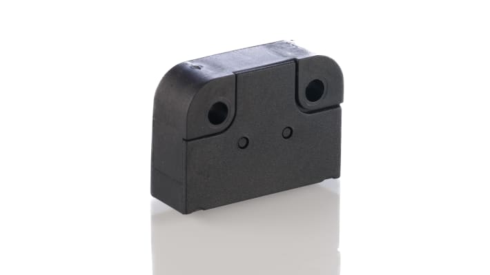 Interruttore di sicurezza Schmersal BPS 260-2, design compatto 36 x 26 x 13 mm, montaggio a porta, grado di protezione IP67.