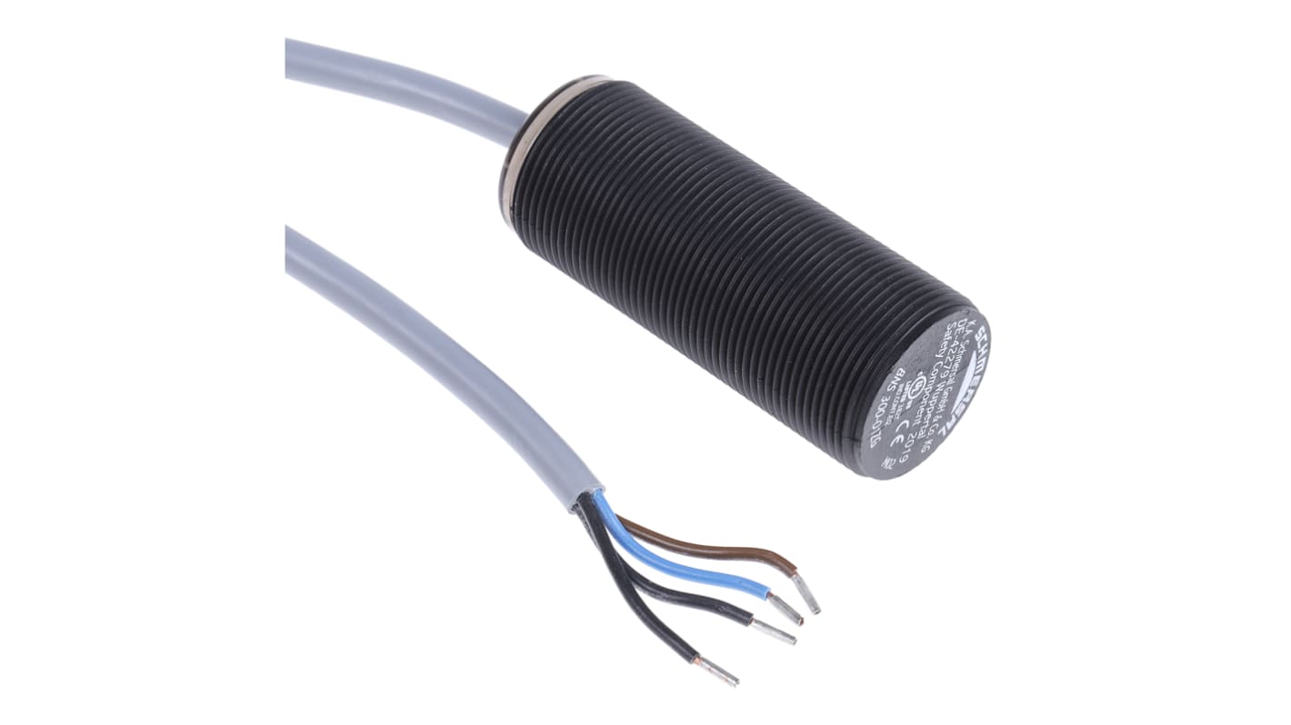 Schmersal BNS 300-01ZG-2M, interruttore di sicurezza magnetico senza contatto, 24V cc, grado di protezione IP67, dimensioni 78mm x 30mm.