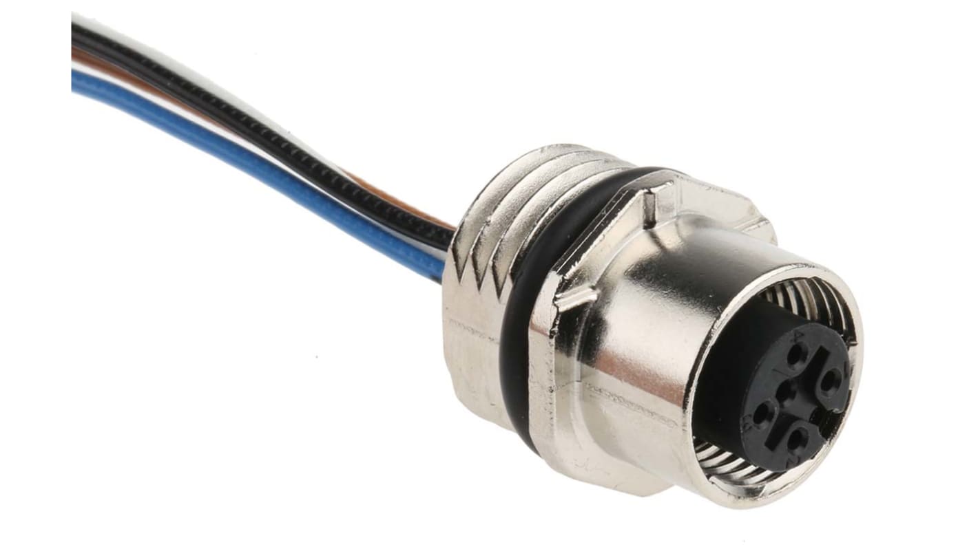 Cavo attuatore sensore Phoenix Contact, 4A, IP67, M12 Femmina, L. 500mm - 1523434. Ideale per automazione elettronica, elettricità e industrie meccaniche.
