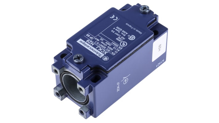 Interruttore di fine corsa Telemecanique Sensors ZCKJ7H29, 2NC, 240V, 10A, IP65, -25/+70°C, assemblabile con corpi ZCKJ e teste ZCKE/Y.