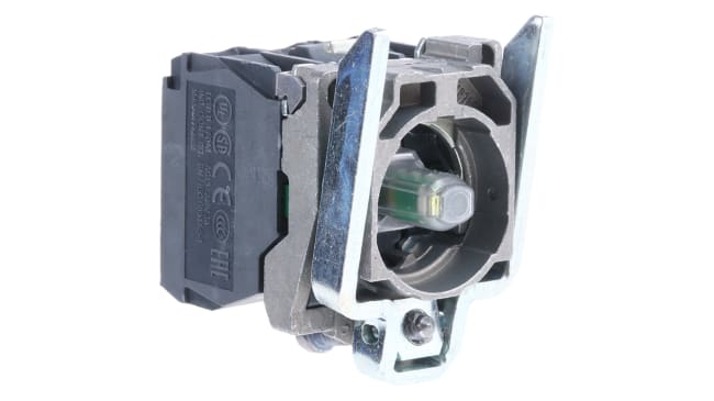 Blocco luci LED universale Schneider Electric ZB4BW0B13, 2 NA, 24V ca/cc, Morsetto a vite - Affidabile, LED sostituibile, 100.000 ore - Ideale per luci pilota e indicatori LED.