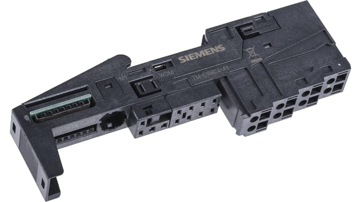 Modulo I/O PLC Siemens 6ES7193-4CA20-0AA0 per Serie ET200S, montaggio verticale, con crittografia automatica e morsettiera sostituibile.