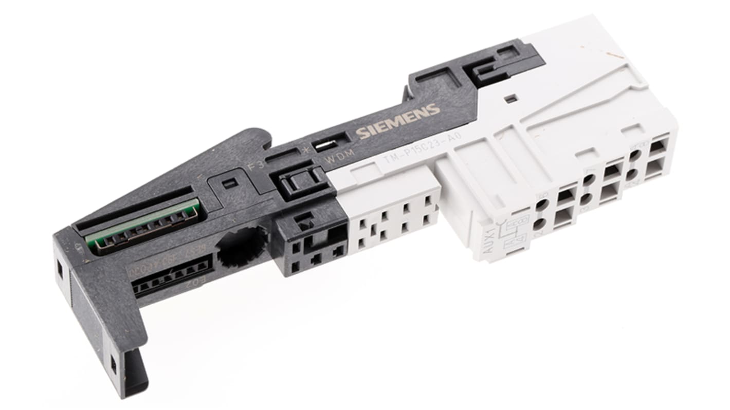 Terminale Siemens 6ES7193-4CD30-0AA0 per Moduli di potenza ET 200S. Montaggio e connessione sicura per ottimizzare l'installazione.