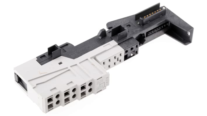 Terminale Siemens 6ES7193-4CD30-0AA0 per Moduli di potenza ET 200S. Montaggio e connessione sicura per ottimizzare l'installazione.