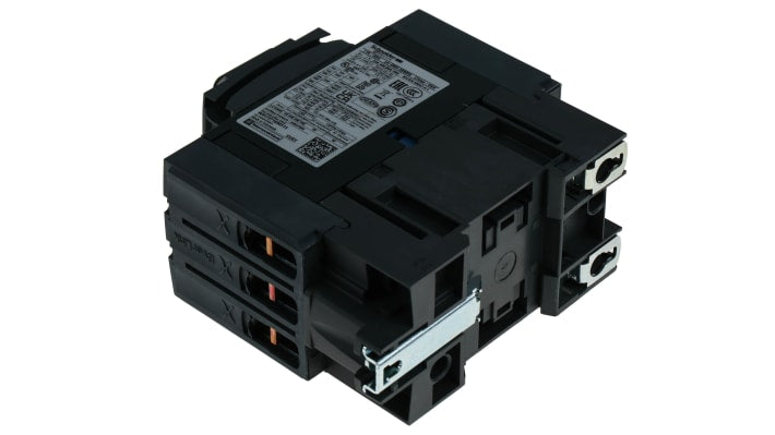 Contattore Schneider Electric LC1D40AP7 3P 40A 18,5 kW 230V CA - Terminali Everlink, IP20, guida DIN - Motori, scale mobili, ascensori