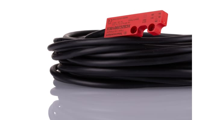 Interruttore di sicurezza senza contatto Telemecanique Sensors XCSDMC59010EX, 24V cc, grado di protezione IP67, dimensioni 51 x 34 x 7 mm.