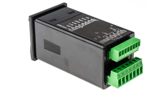 Contatore di frequenza e impulsi LCD Kübler 6.923.0103.000, montaggio a pannello, dimensioni 48x48mm, alimentazione 90-260 V c.a.