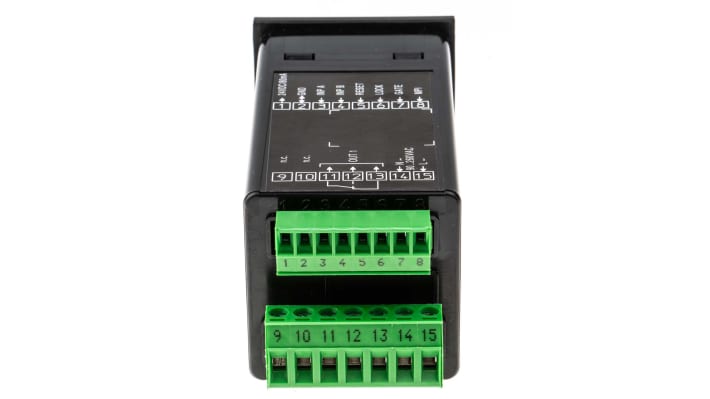 Contatore di frequenza e impulsi LCD Kübler 6.923.0103.000, montaggio a pannello, dimensioni 48x48mm, alimentazione 90-260 V c.a.