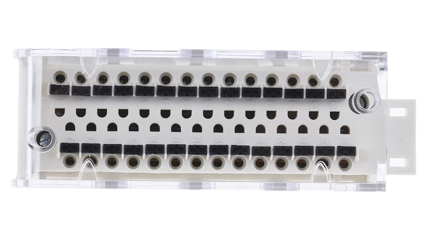 Morsettiera Schneider Electric BMXFTB2820 per Modicon M340 - Uscita a treno di impulsi per motori passo-passo e servoassistiti.