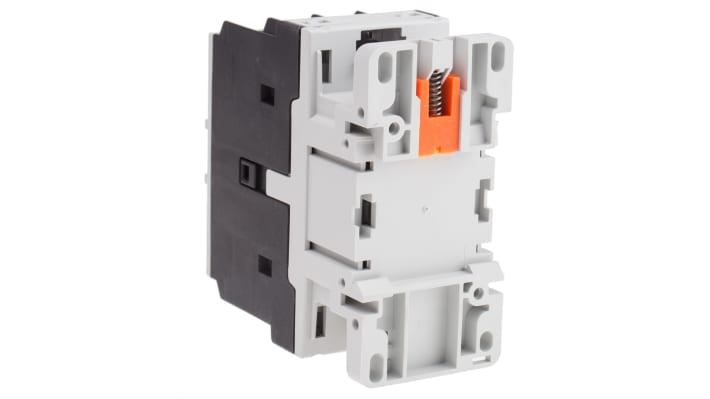 Contattore Lovato BF3800A230, 3 poli, corrente 38 A, montaggio su guida DIN 35 mm, dimensioni 45x90x90 mm, grado di protezione IP20.