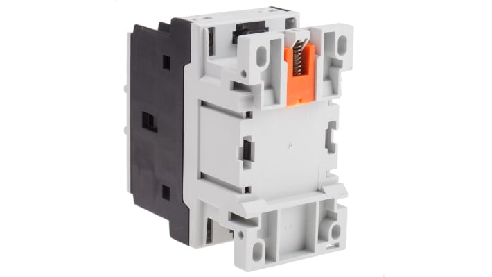 Contattore Lovato BF2510A024, 3 poli, 25 A, 440 V CA, montaggio su guida DIN, dimensioni 81x45x80.7 mm, grado di protezione IP20.