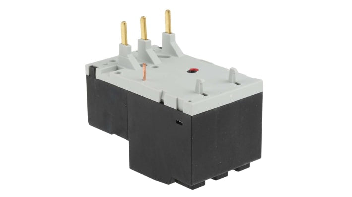 Relè di sovraccarico termico Lovato RF381800, 3 poli, FLC 13-18 A, montaggio su contattori BF, intervallo -25/+60 °C.