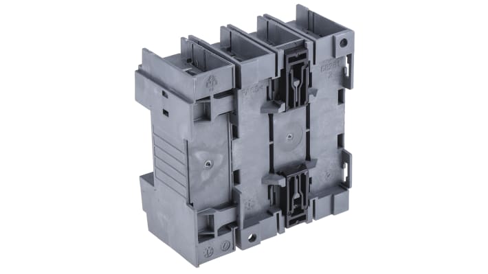 Interruttore di isolamento ABB 4 poli, 125A, 750V, montaggio su base, dimensioni 96,5x74x100mm, grado di protezione IP20.