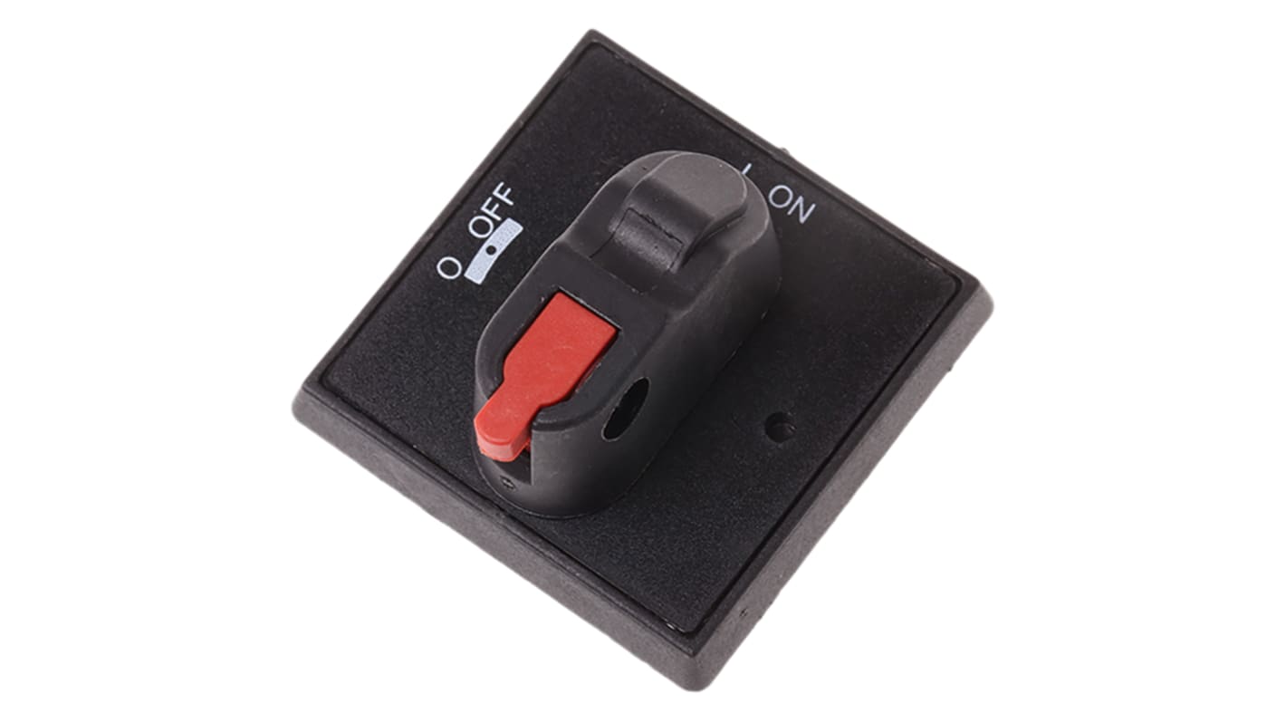 Manopola rotante ABB OHBS3AH 1SCA105234R1001, colore nero, 40mm, grado di protezione IP54, per selettori serie OT.