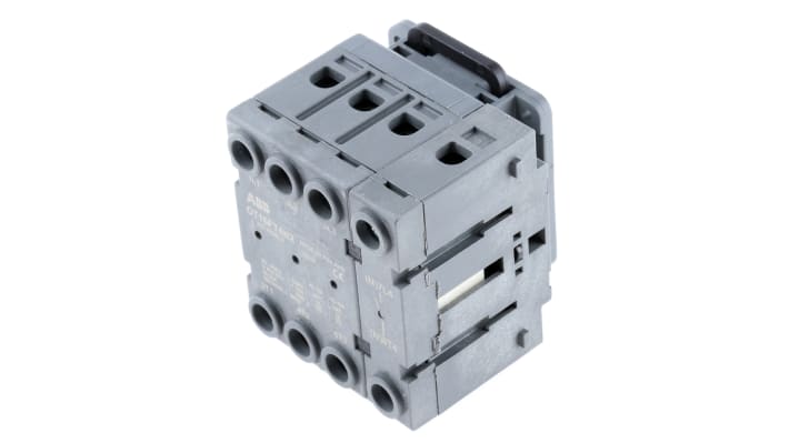 Interruttore sezionatore ABB OT16FT4N2, 4 poli, montaggio a pannello, corrente 16A, dimensioni 54mm x 49mm x 52mm, grado di protezione IP20.