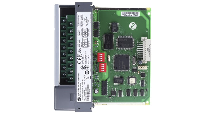 Modulo di espansione Allen Bradley 1746-HSCE per PLC SLC 500, contatore ad alta velocità, 4 uscite isolate, 24Vcc.