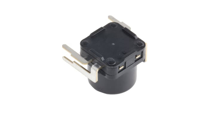 Interruttore inclinabile Panasonic AHF21 con fotosensore, montaggio verticale, dimensioni 11.5 x 9.5 x 11.9 mm. Uscita 19 mA, max 5V.