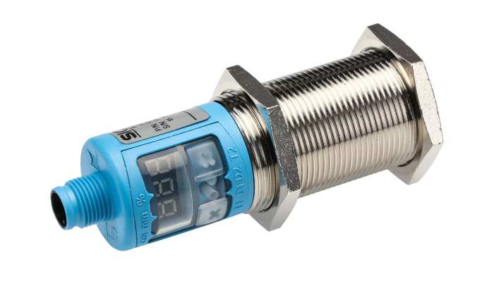 Sensore di prossimità cilindrico Sick UM30-212111, PNP, M30, rilevamento 60-350 mm, IP67, alimentazione 9-30 V c.c.