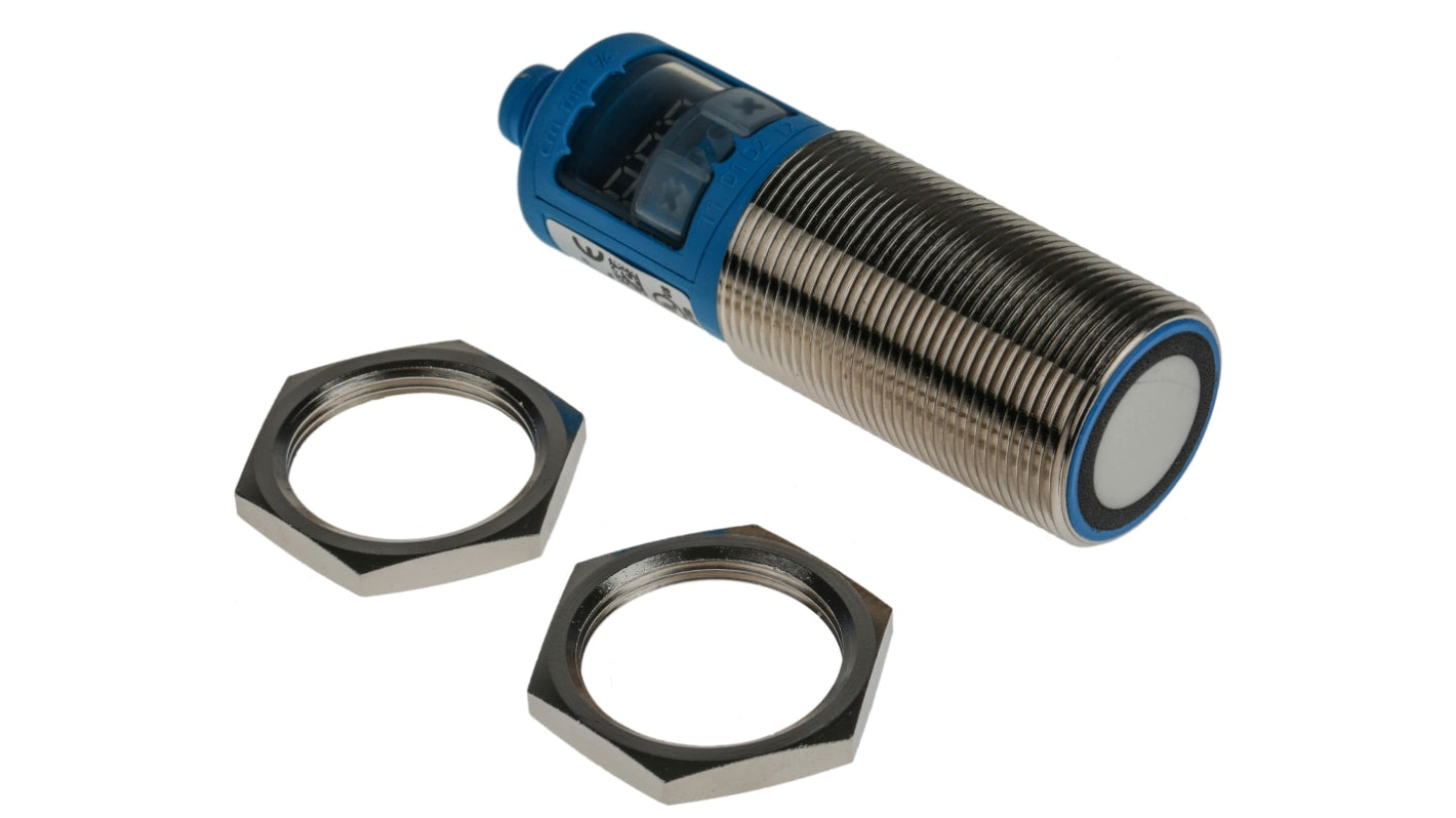 Sensore di prossimità cilindrico PNP Sick UM30-213111, M30, rilevamento 200-1300 mm, IP67, alimentazione 9-30 V c.c.