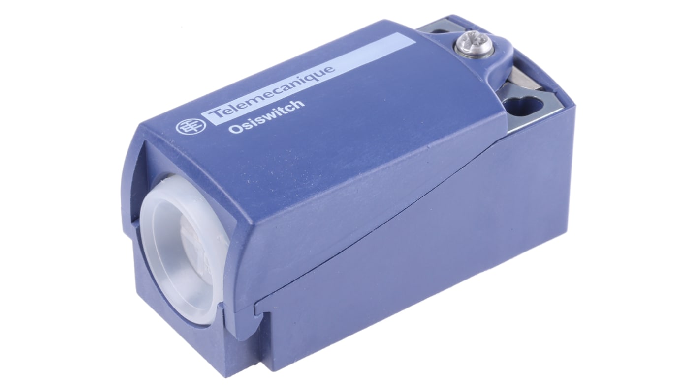 Interruttore di fine corsa Telemecanique Sensors ZCP28, 2 contatti NO, tensione 240V, dimensioni 65x31x30mm, temperatura -25°C/+70°C.