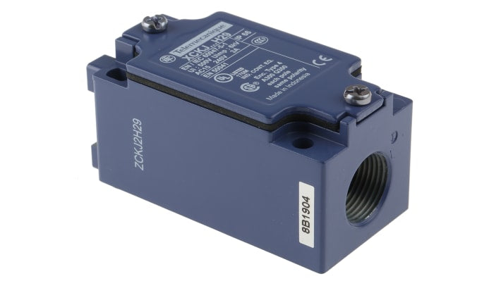 Interruttore di fine corsa Telemecanique Sensors ZCKJ2H29, 2NA/2NC, 240V, 10A, IP65 - Corpo robusto, contatti in argento, ideale per industria manifatturiera.