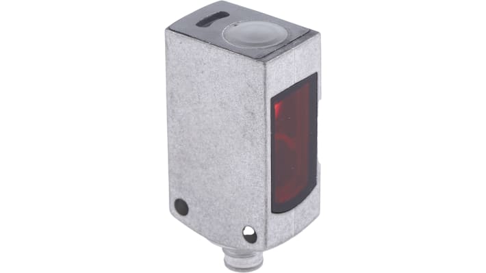 Sensore fotoelettrico rettangolare Sick WLG4S-3P2232V, rilevamento fino a 5 m, con connettore M8, grado di protezione IP68/IP69K.