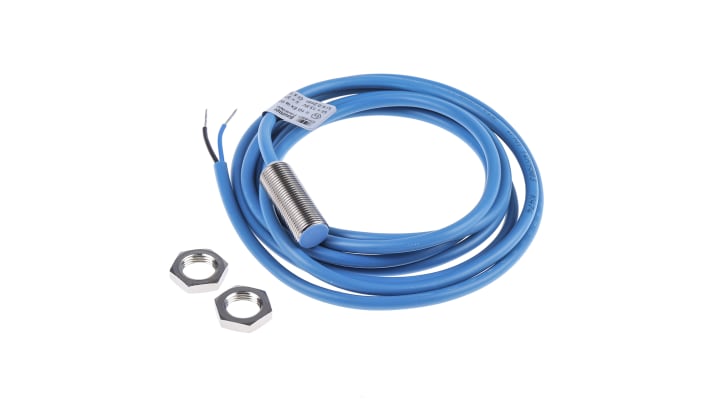 Sensore di prossimità cilindrico NAMUR Baumer IFRM 12X9503, M12, 2 mm, IP67, acciaio inox, alimentazione 5-30 V c.c.