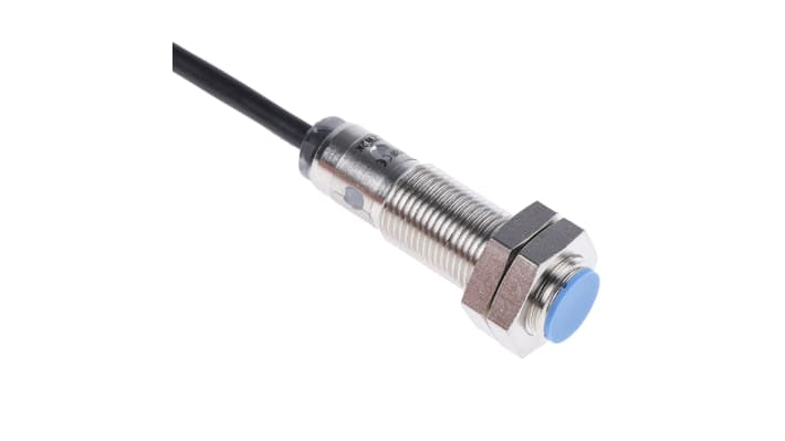 Sensore di prossimità cilindrico PNP M12 Sick IME12-04BPSZW2K, raggio di rilevamento 4 mm, grado di protezione IP67.