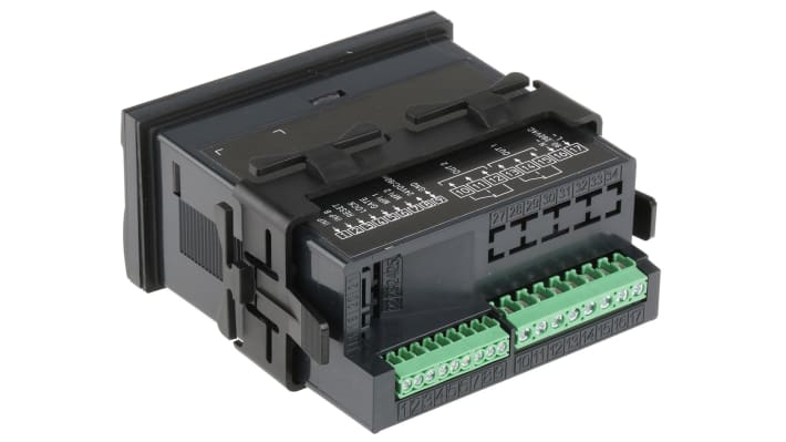 Contatore rotazioni al minuto LED Kübler 6.560.010.000, montaggio a pannello, IP65, 96 mm x 48 mm, tensione 90-260 V.