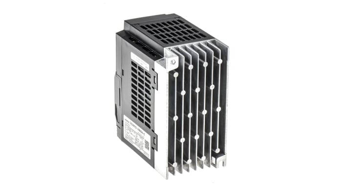 Inverter Omron 3G3MX2AB004ECHN, 0,4 kW, 230 V, 1 fase, IP20, dimensioni 128 x 68 x 123 mm, controllo coppia.