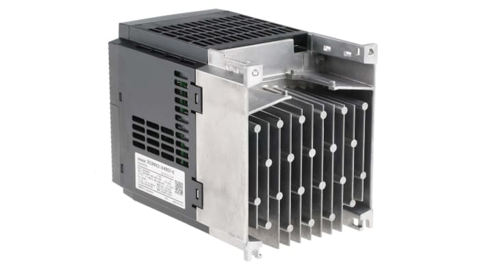 Inverter trifase Omron 3G3MX2A4007E, potenza 0,75 kW, tensione 400 V, dimensioni 171x108x128 mm, comunicazione Profibus.