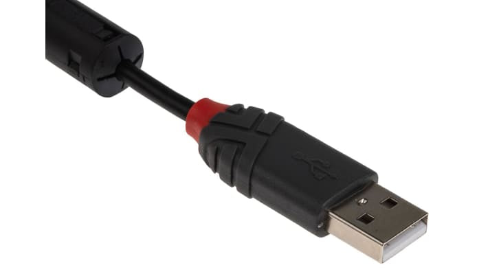 Cavo Omron AX-CUSBM002-E per controllo remoto inverter 3G3MX2, lunghezza 2 metri, per interfacciare sistemi di automazione.