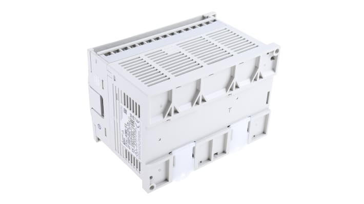 Modulo logico Mitsubishi Electric FX3G-40MR-ES, 24 ingressi, 16 uscite relè, dimensioni 130 x 90 x 86 mm.