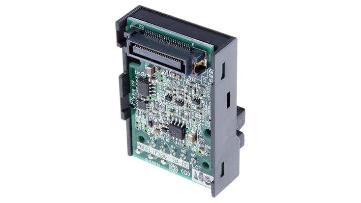 Modulo I/O Mitsubishi Electric FX3G-1DA-BD per PLC MELSEC, uscita analogica 4-20 mA, montaggio a destra, compatibile con serie FX.