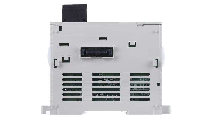 Modulo di espansione Mitsubishi Electric FX3U-485ADP-MB per PLC Serie FX3U, interfacce RS232, RS422, RS485, dimensioni 106 x 17,6 x 89,5 mm.