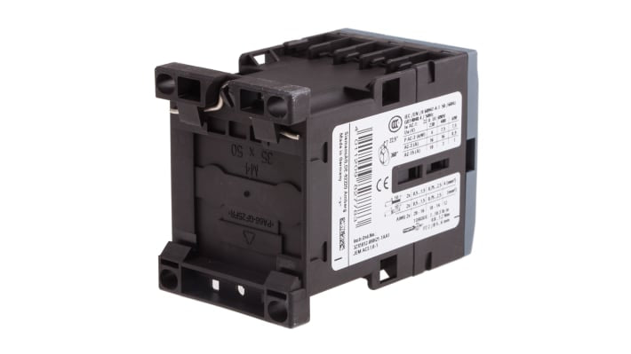 Contattore Siemens 3RT2018-1AF01, 3 poli, 16 A, 7,5 kW, 110 V c.a. Guida DIN - Affidabile e veloce per sistemi industriali.