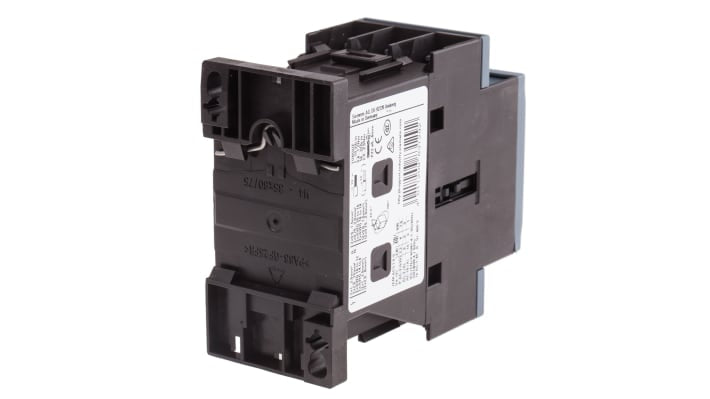 Contattore Siemens 3RT2023-1AF00, 3 poli, 9 A, 4 kW, 110 V c.a. Resistente agli agenti atmosferici, adatto per uso globale.