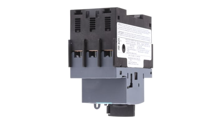 Interruttore automatico Siemens 3RV2011-0KA10 per protezione motore, 690V, 6kV - Serie SIRIUS Innovation. Resistente alle sovratensioni, classe 10.