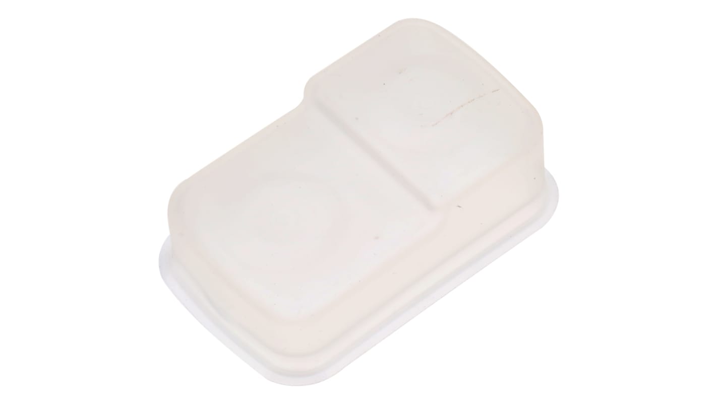 Cappuccio di protezione Schneider Electric ZBA710 per Serie XB4 e XB5 - Accessorio professionale per pulsanti a filo, trasparente e ergonomico.