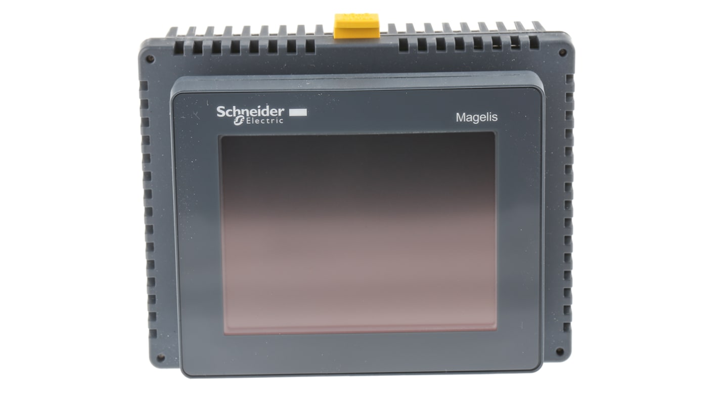 Touch panel HMI Schneider Electric HMISTU655, display TFT LCD da 3,5", Serie STU - Automazione industriale e controllo preciso.