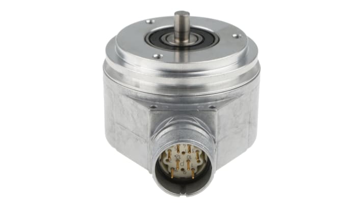 Encoder incrementale Sick DFS60B-S1PA10000, 10000 impulsi/giro, albero 6 mm, IP65, alimentazione 5-32 V c.c.