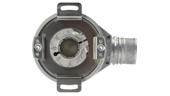Encoder incrementale Sick DFS60B-BHPA10000, 10000 impulsi/giro, uscita HTL e TTL, albero 15 mm, IP65, -20/+100 °C.