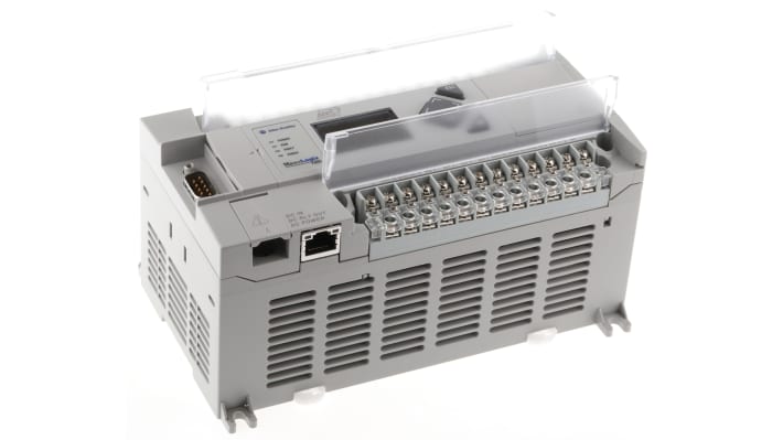 Modulo I/O Allen Bradley 1766-L32BXB per MicroLogix 1400, 20 ingressi digitali, 12 uscite, montaggio a pannello, 87 x 180 x 90 mm.