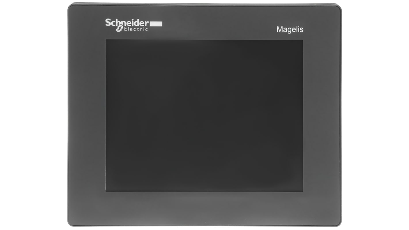 Schneider Electric HMISTU855 Display HMI touch screen 5,7" LCD TFT serie STU per automazione industriale, connettività Ethernet e protezione IP65.