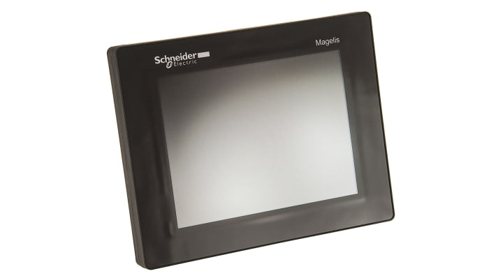 Schneider Electric HMISTU855 Display HMI touch screen 5,7" LCD TFT serie STU per automazione industriale, connettività Ethernet e protezione IP65.
