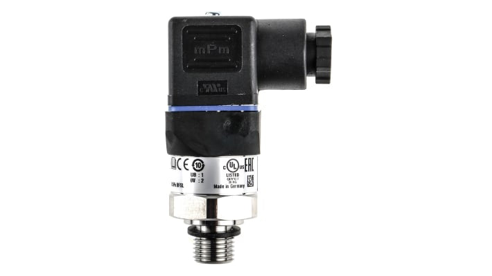 Trasmettitore di pressione WIKA 12719383, acciaio inox, 0-100bar, uscita 4-20 mA, alimentazione 8-30 V c.c., serie A-10.