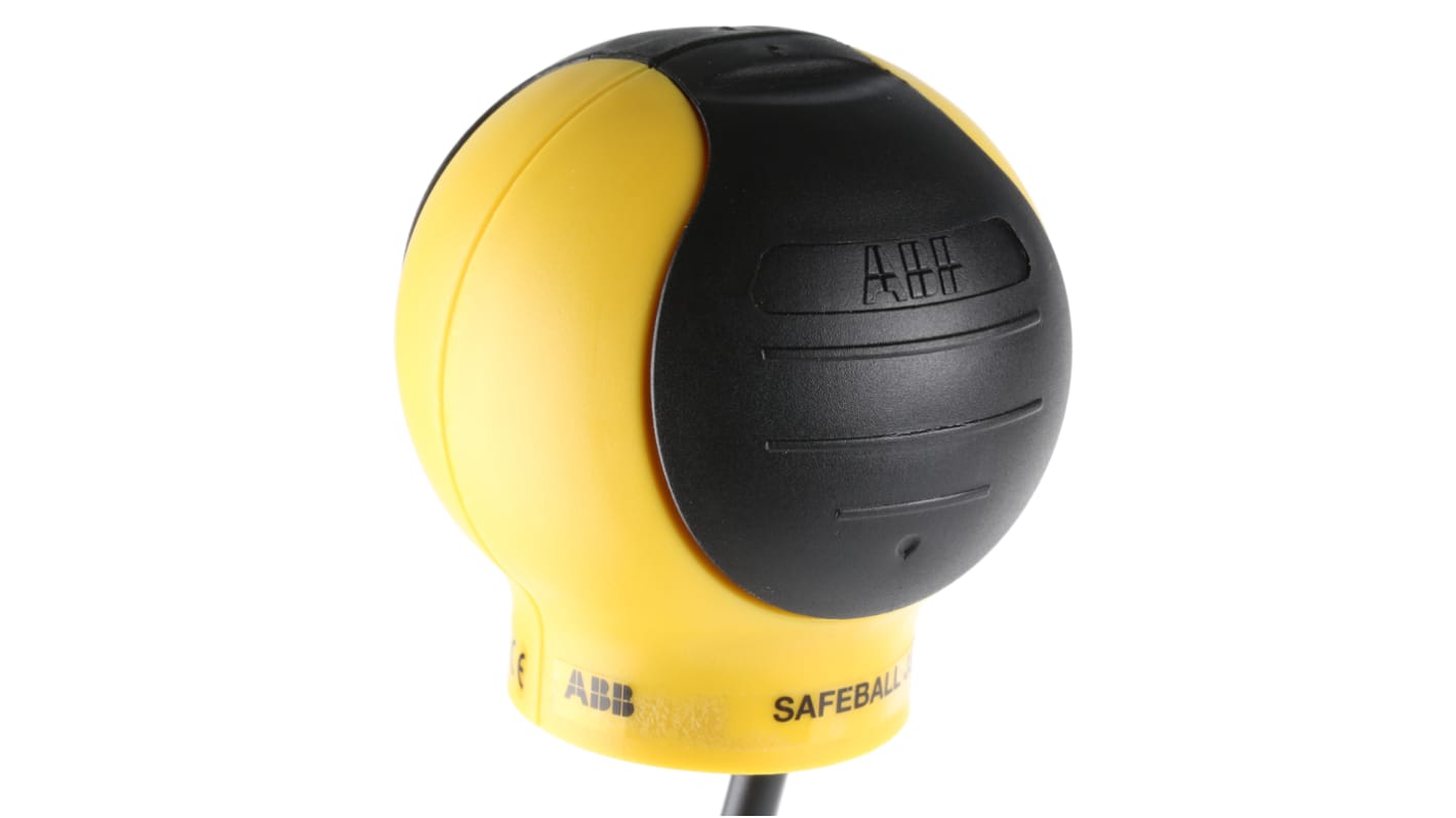 ABB interruttore di controllo a due mani JSTD1, 2N, contatti NA/NC, IP67, 72mm x 71mm, cavo 2m, adatto per macchine da stampa.