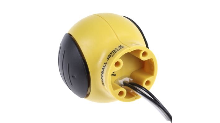 Interruttore di controllo a due mani ABB JSTD1-E, 2 pulsanti, grado di protezione IP67, dimensioni 72 x 72 x 71 mm.