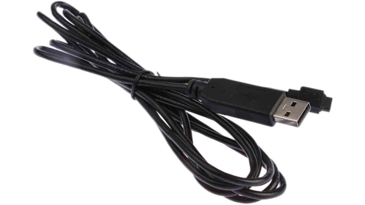 Cavo USB da 2 m ABB 2TLA020070R5800 per Regolatore di sicurezza Pluto, connettore USB-A, compatibile con dispositivi Pluto.