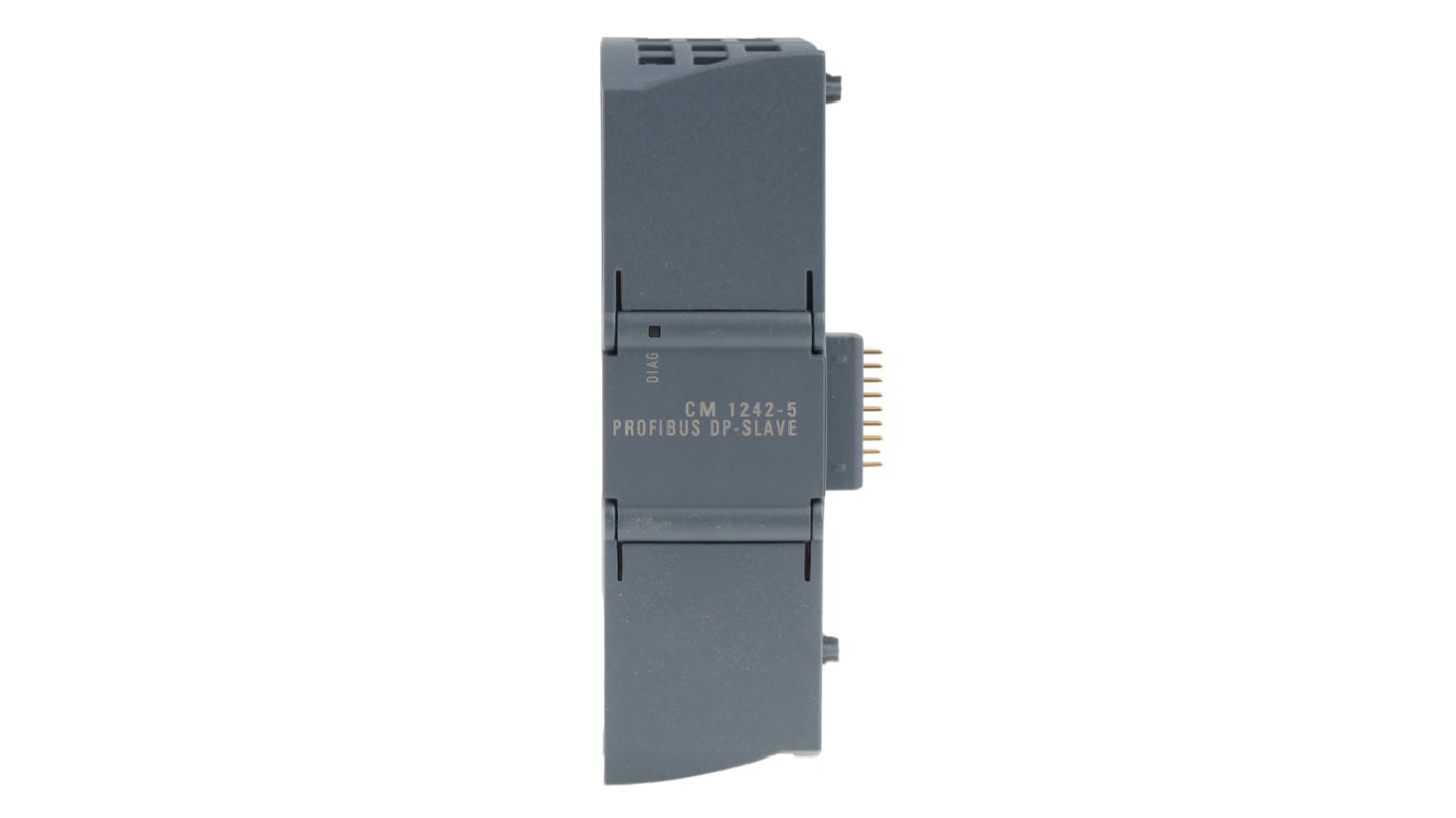 Modulo I/O PLC Siemens 6GK7242-5DX30-0XE0 per Serie S7-1200 - Velocità dati 12 Mbit/s - Montaggio su guida DIN - Peso leggero 115g.